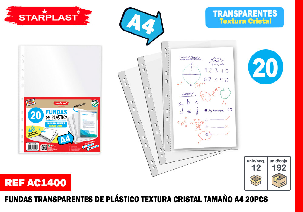 FUNDAS DE FOLIO 20H