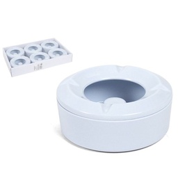 [8430540725651] CENICERO DE AGUA BLANCO 10CM