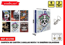 EU-CARPETA 2 ANIL. MIXTA CALAVERAS