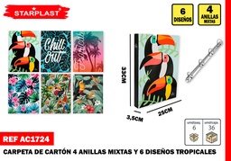 EU-CARPETA 4 ANIL. MIXTA TROPICAL