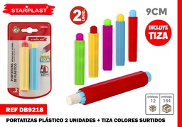 PORTATIZAS DE PLASTICO 2U